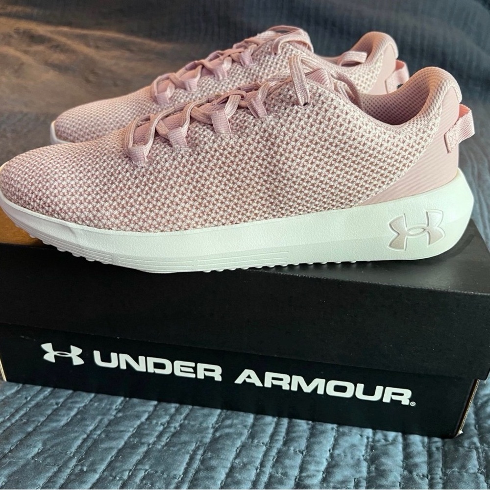 Under Armour Womens Ripple MTL 3021490-600 Pink Running Shoes Sneakers Size 10